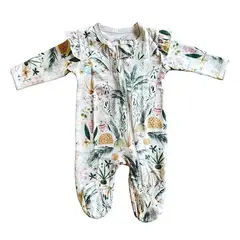 LITTLE BEE - Pijama algodón bebé TROPICAL