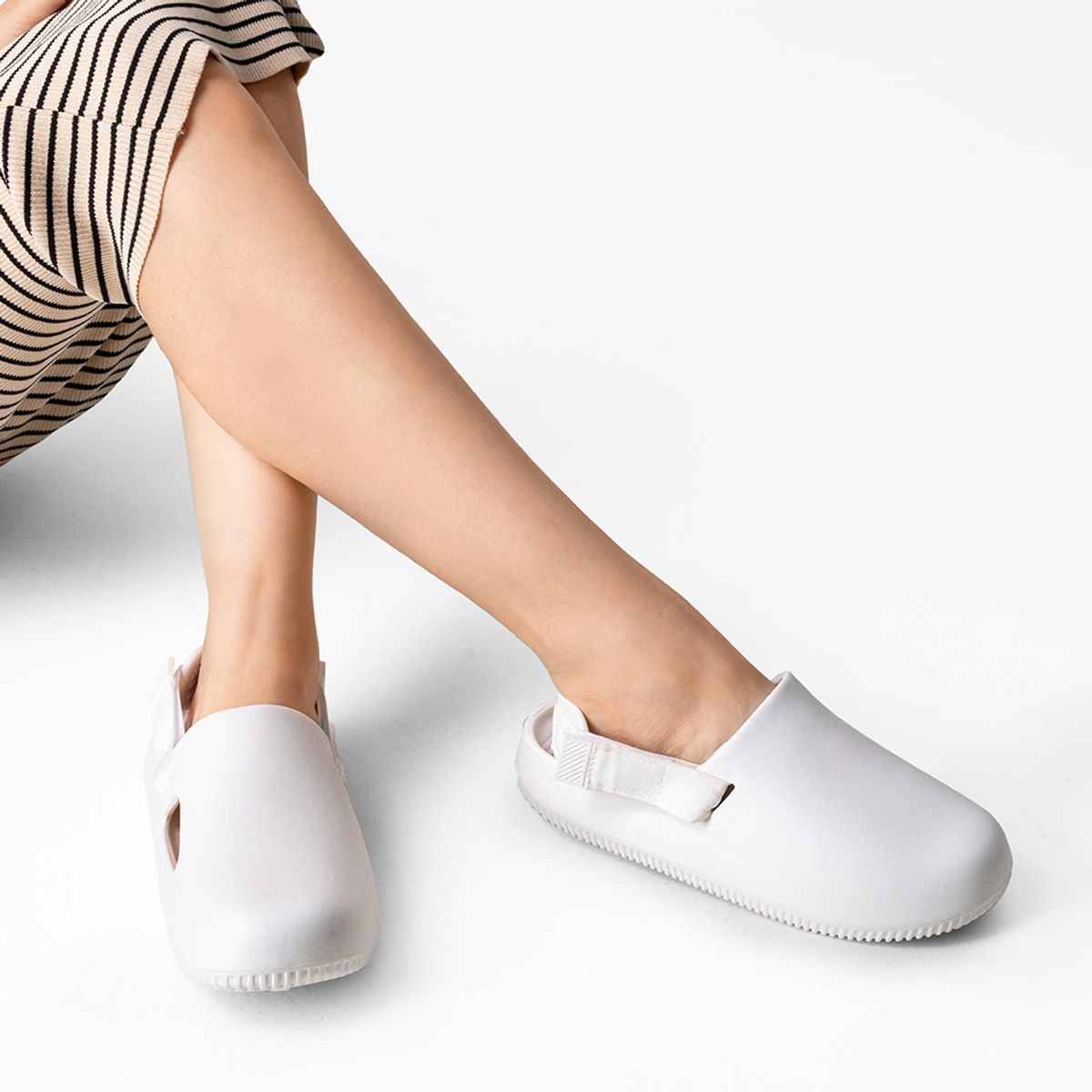 WEIDE - Zueco Casual Moda Confort Plano Mujer Weide GH151