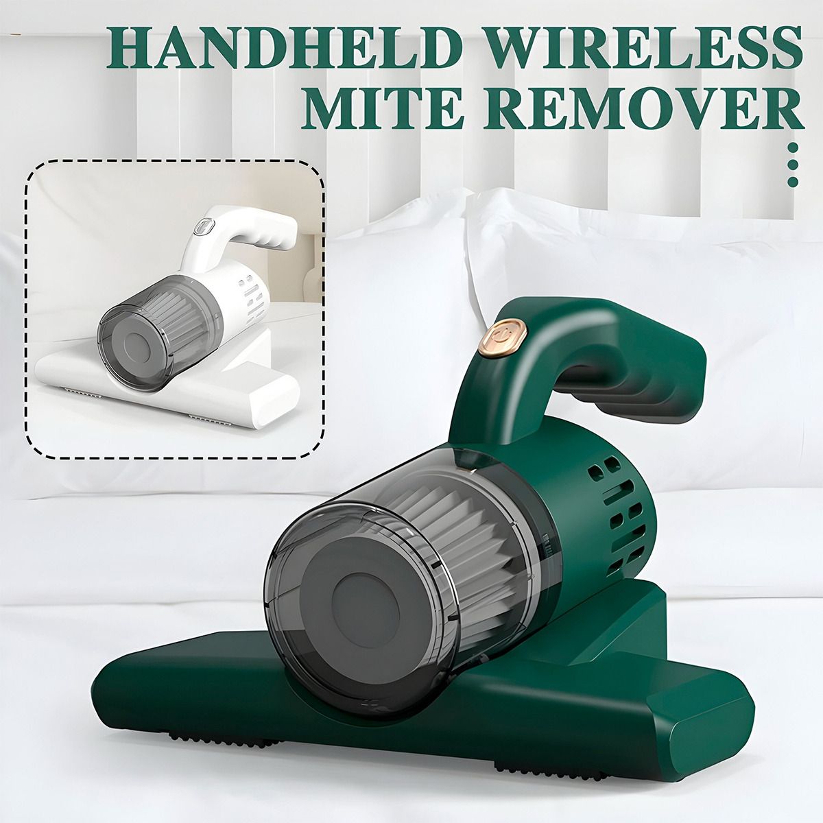 GENERICO - Aspiradora De Cama Para Anti Ácaros Portátil