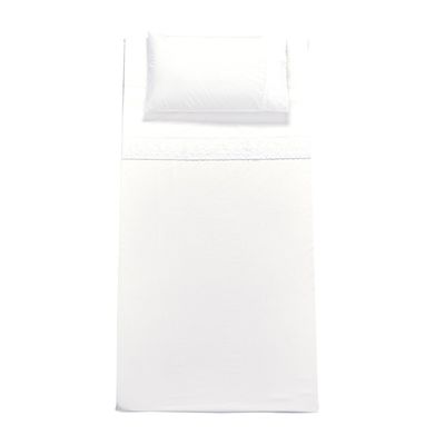 Imagen 2 del producto Juego Sabana Broderie Pamplona 1.5P Blanco