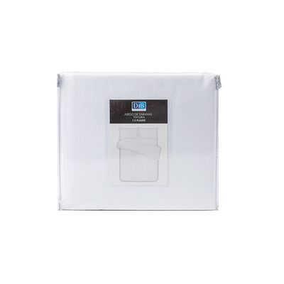 Imagen 2 del producto Sabanas Textura 1.5P Blanco