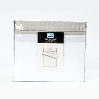 Imagen 2 del producto Sabanas Guarda 1.5P Guarda Gris