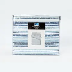 DIB - Sabanas Estampadas 15P Lineas Azul