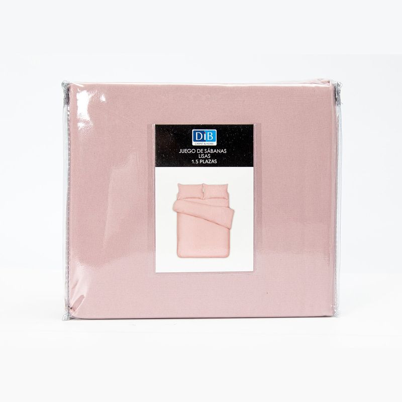 DIB - Sabanas Lisas 2P Rosa Viejo