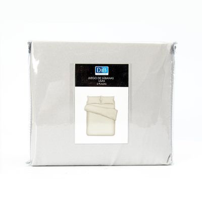 Imagen 2 del producto Sabanas Lisas 2P Gris