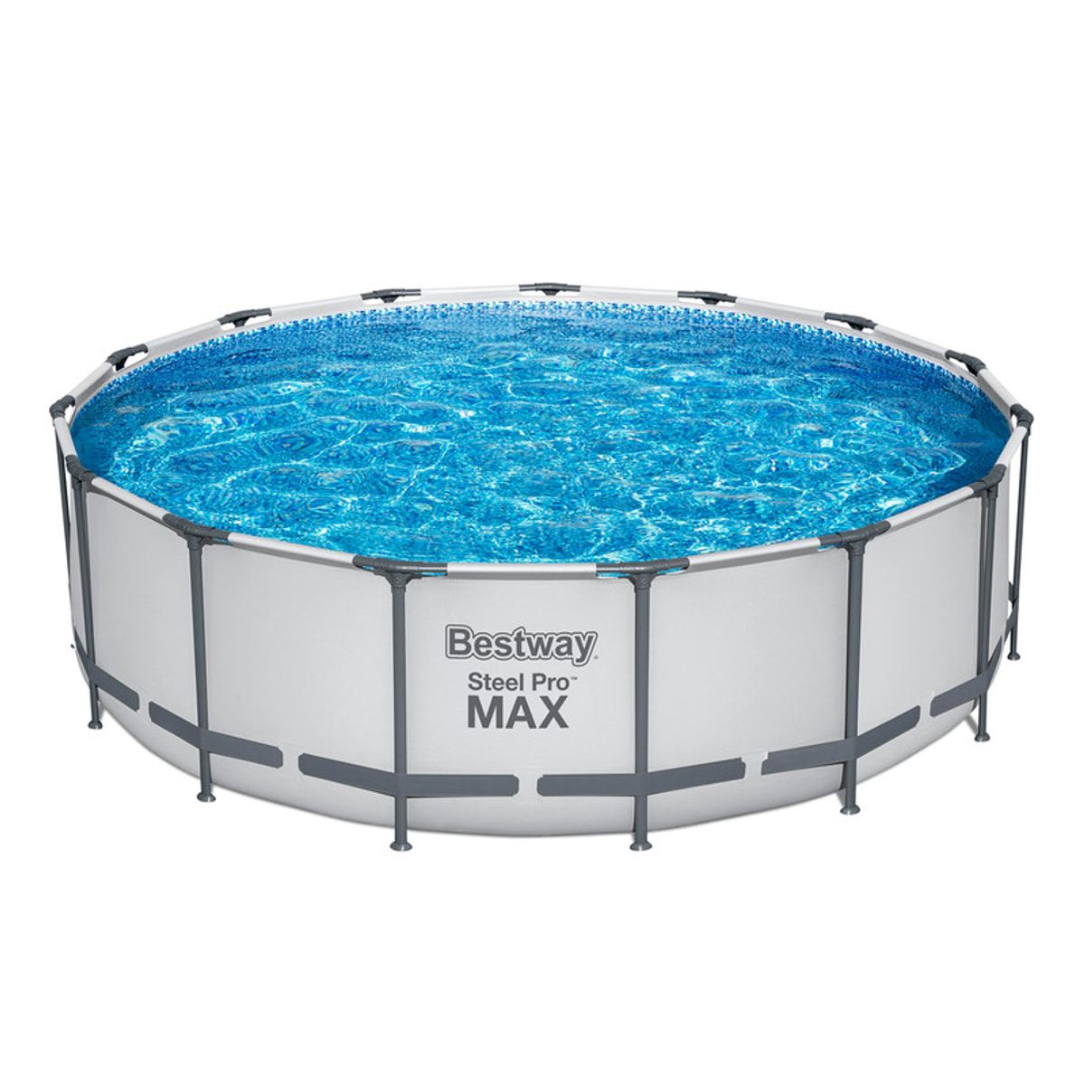 BESTWAY - Piscina estructural redonda +Bomba+Cobertor+Escalera Bestway