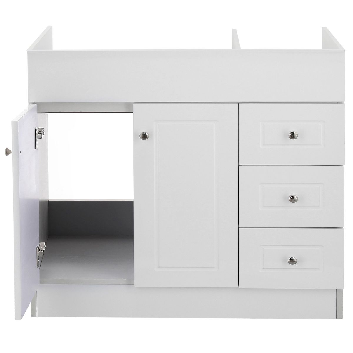 DOMSA - Mueble Vanitorio Domsa B100PHD BLANCO SIN CUBIERTA 98x80x45cm