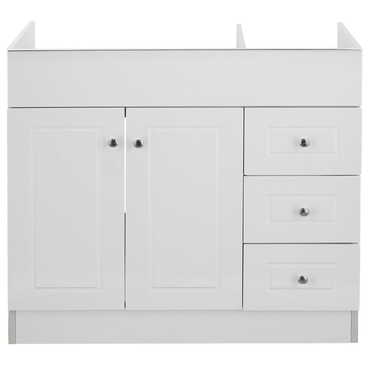 DOMSA - Mueble Vanitorio Domsa B100PHD BLANCO SIN CUBIERTA 98x80x45cm
