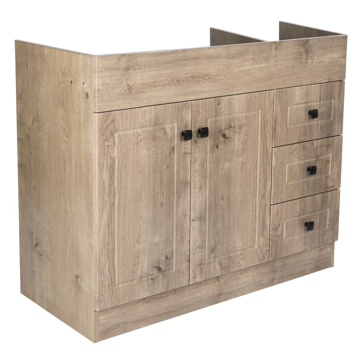 DOMSA - Mueble Vanitorio Domsa B100PH WOOD SIN CUBIERTA 98x80x45cm