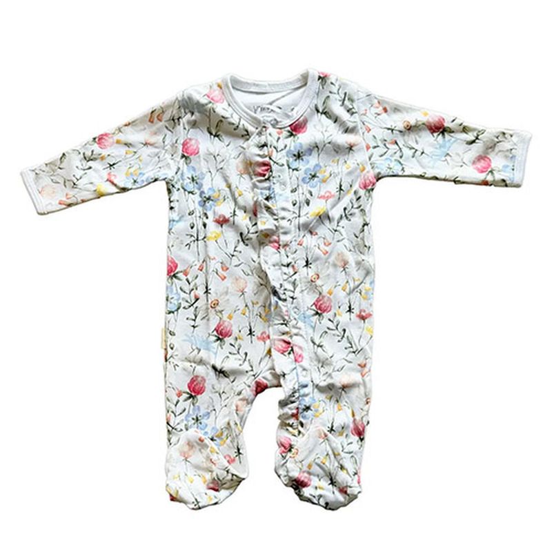 LITTLE BEE - Pijama algodón bebé LILIES