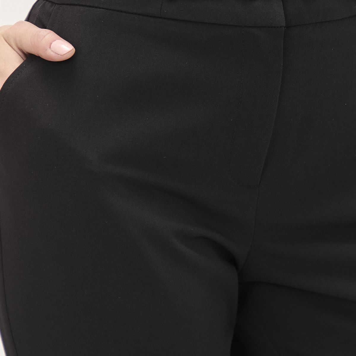 MA GRIFFE - Pantalon Negro Mujer Magriffe