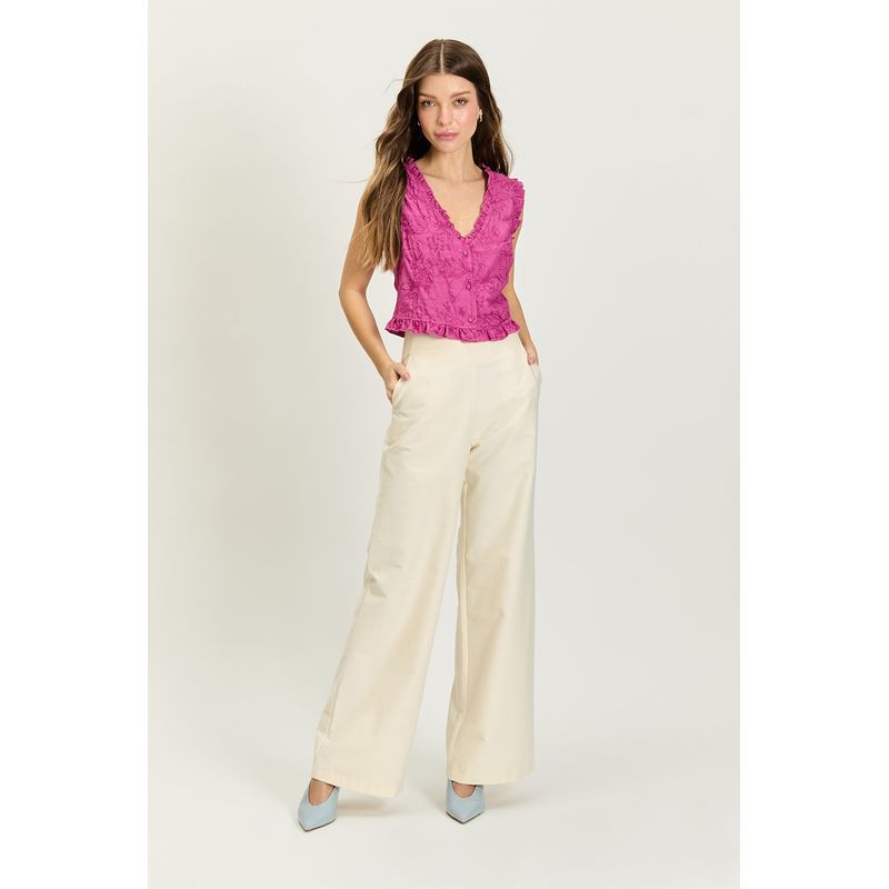 IO - Pantalon Crudo Mujer Io