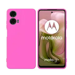 JOIGO - Carcasa Para Motorola G24 Power Goma Fucsia