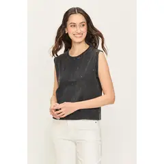 ASH - Polera Lisa Negro