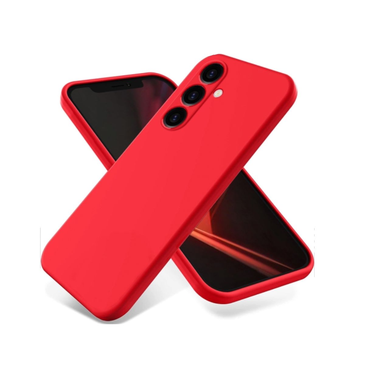 JOIGO - Carcasa Para Samsung A16 Goma Rojo