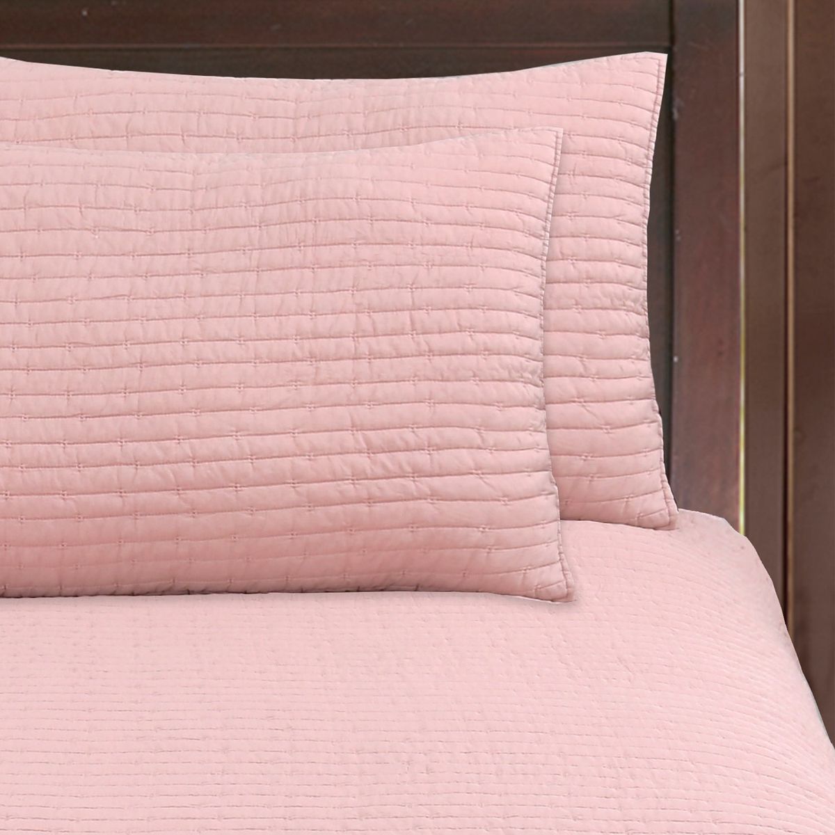 DIB - Quilt Patchwork Formas 2P Rosa