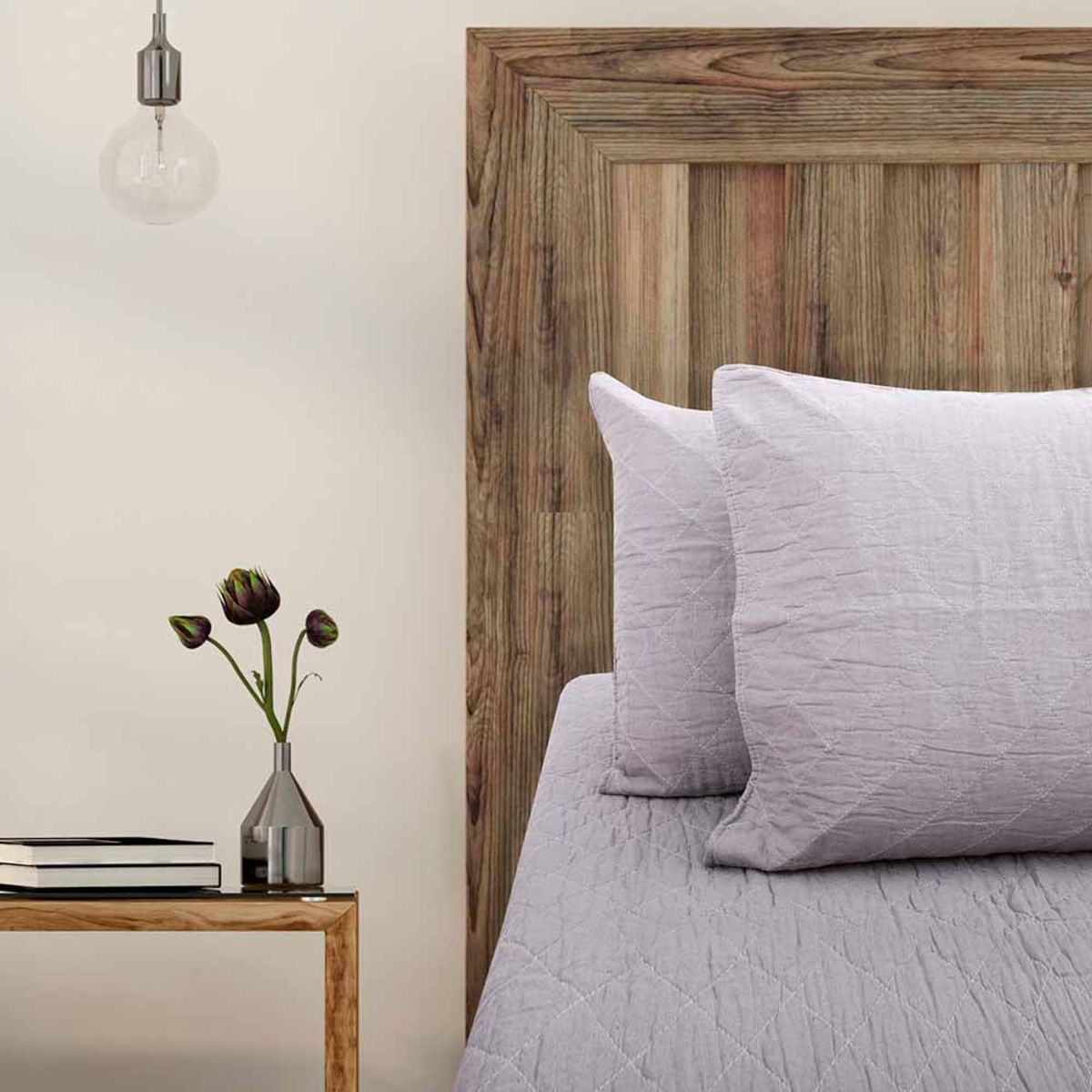 DIB - Quilt Fibra Natural 2P Gris