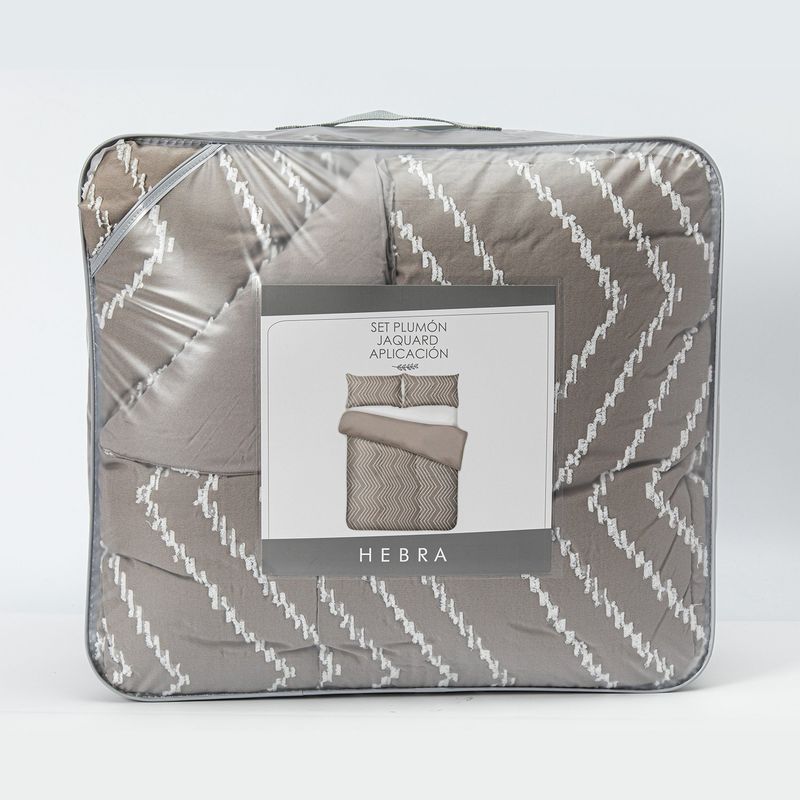 HEBRA - Plumón Jacquard Aplicacion 2P Zigzag G
