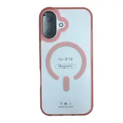 JOICO - Carcasa Para iPhone 16 Matte Magsafe Rosado