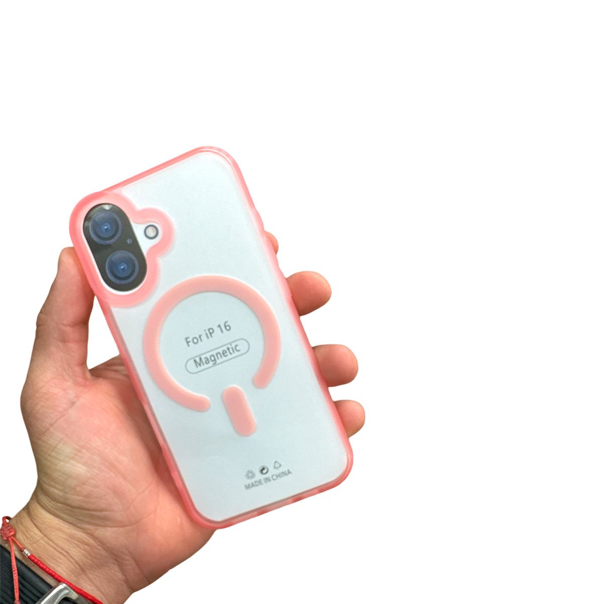 JOICO - Carcasa Para iPhone 16 Matte Magsafe Rosado