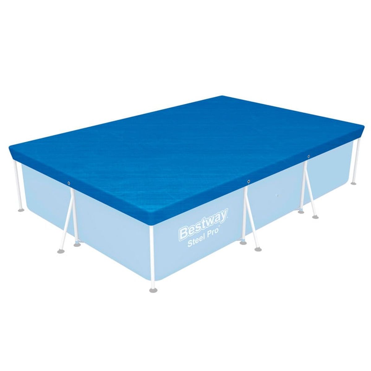 BESTWAY - Cubre piscina rectangular 300x201cm Bestway