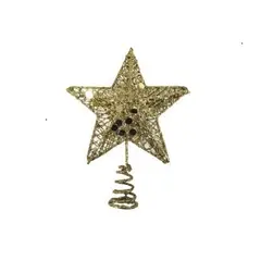 GENERICO - Estrella Navidad Pino Dorada