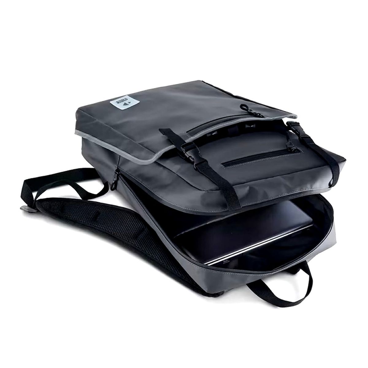 TCHIBO - Mochila Para Bicicleta Gris Tchibo