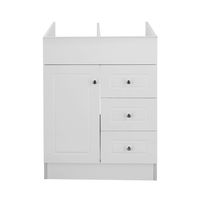 Mueble Vanitorio B60PHN BLANCO SIN CUBIERTA 58x80x45cm