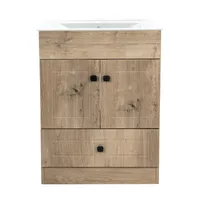 Kit Mueble Vanitorio B60PH-WOOD P 60x80x47cm