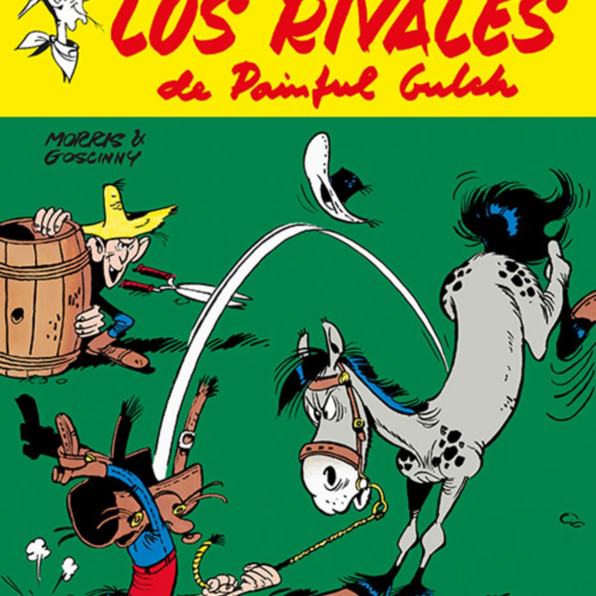 EDITORIAL CONTRAPUNTO - Los Rivales de Painful Gulch. Lucky Luke 10