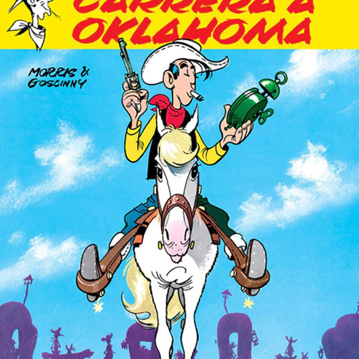 EDITORIAL CONTRAPUNTO - Carrera a Oklahoma. Lucky Luke 05