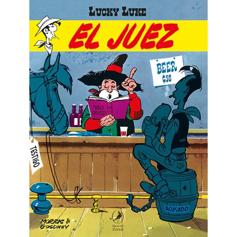 EDITORIAL CONTRAPUNTO - Libro El Juez. Lucky Luke 04