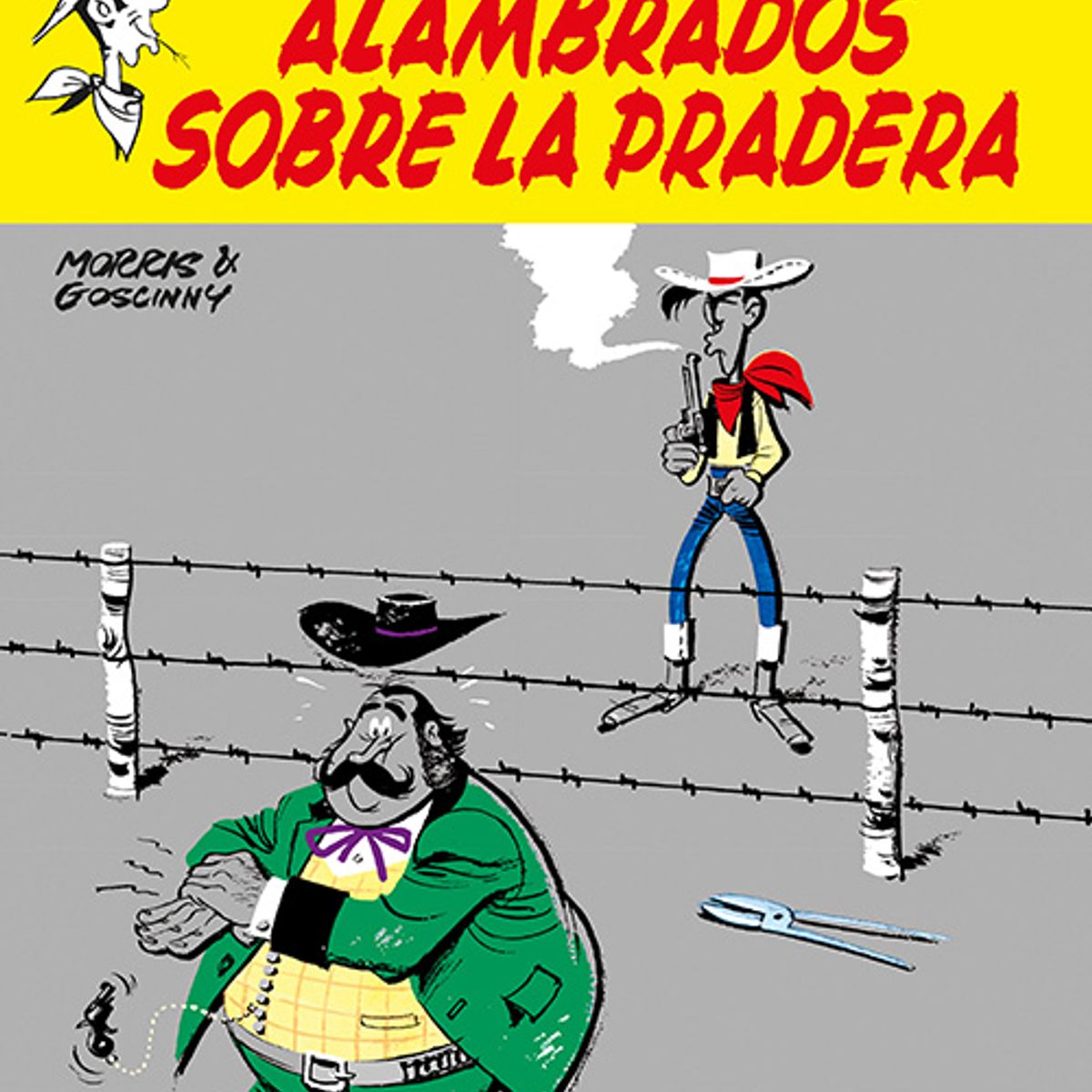 EDITORIAL CONTRAPUNTO - Alambrados sobre la Pradera. Lucky Luke 20