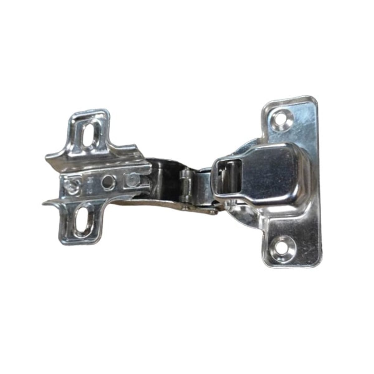 GENERICO - Bisagra 35 Mm Sin Tornillos Semicurva Pack 10 unidades