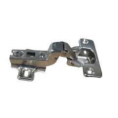 GENERICO - Bisagra Cierre Suave 35 Mm Sin Tornillos Curva Pack 10 unidades