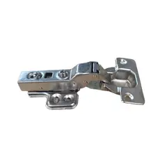 GENERICO - Bisagra Cierre Suave 35 Mm Sin Tornillos Semicurva Pack 10 unidades