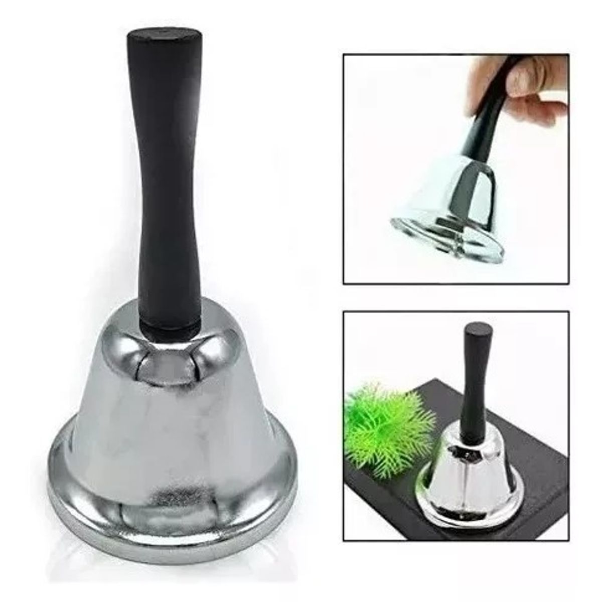 GENERICO - Campanilla Recepción Timbra Caja Restaurant Mango Manual