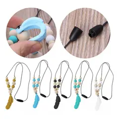 GENERICO - Collar De Lactancia Silicona Bebe Dentición Estimulacion