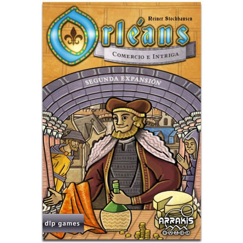 ASMODEE - Juego de mesa Orleans  Comercio e Intriga