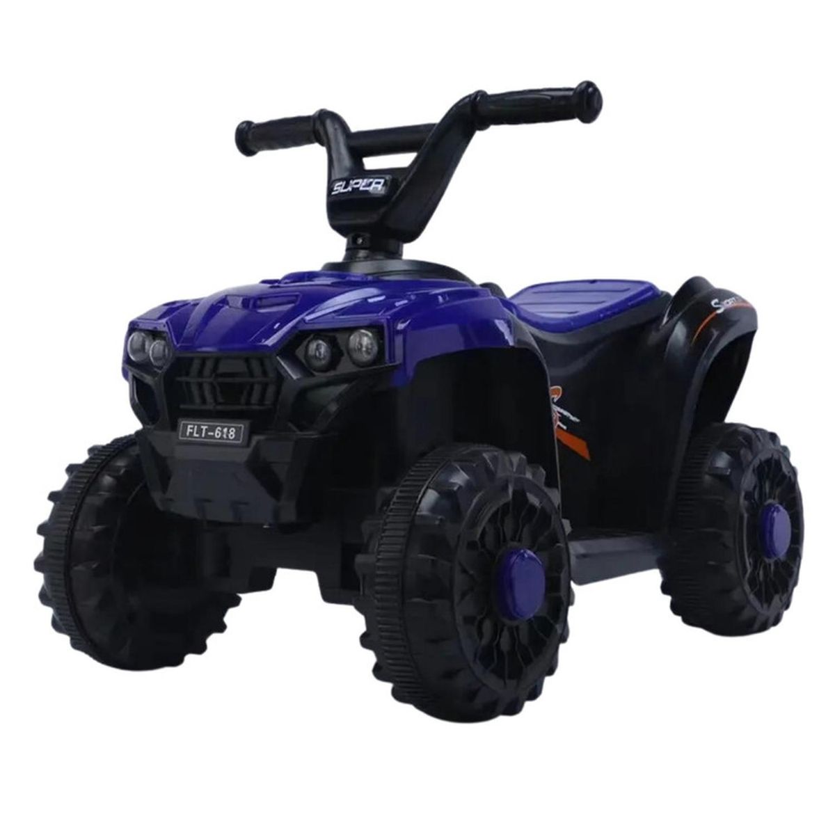 AUCKLAND OUTDOOR - Cuatrimoto Auto Electrico Infantil Luz Sonido Bateria Blue