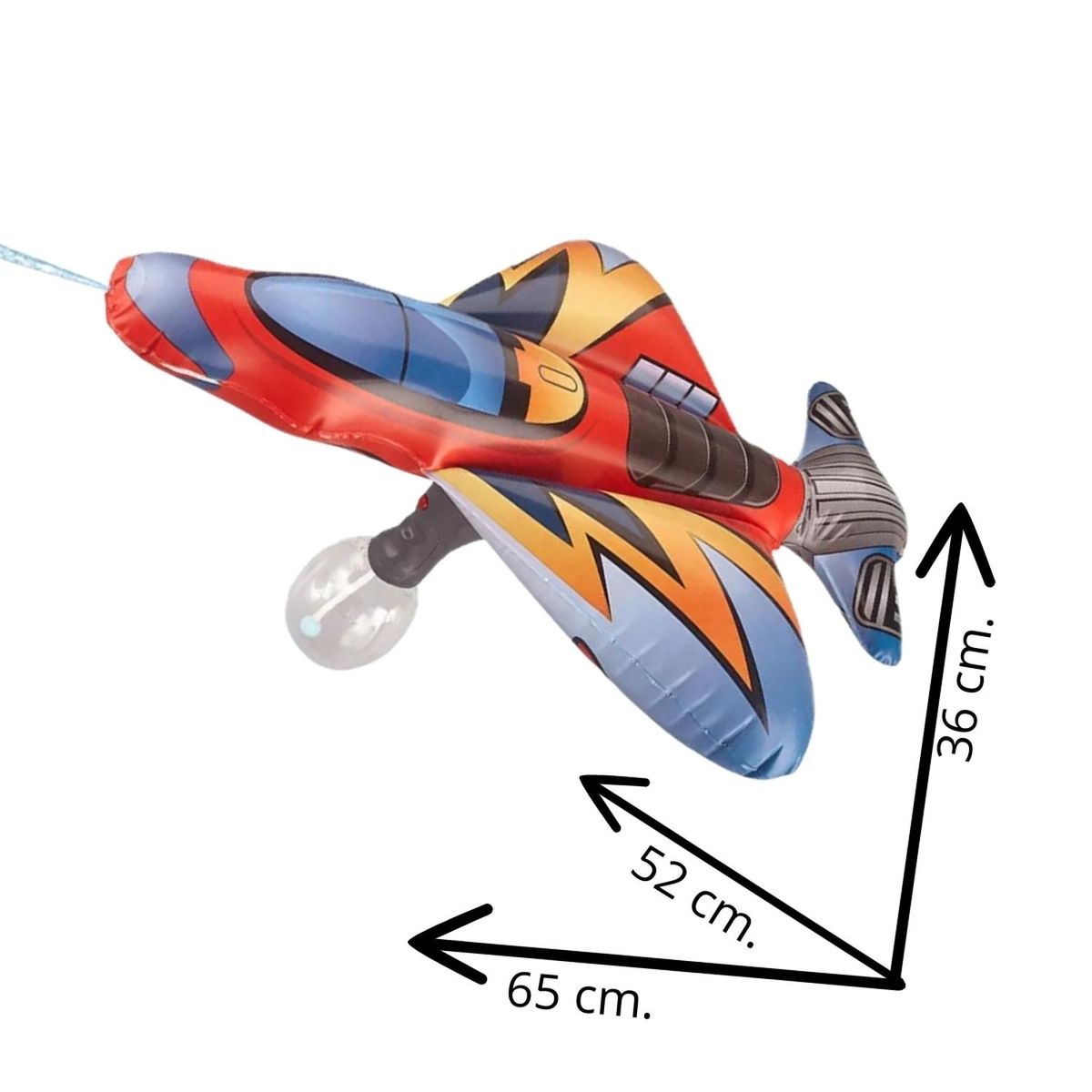 AUCKLAND OUTDOOR - Pistolas De Agua Zepellin Electrica Inflable Chooro Agua