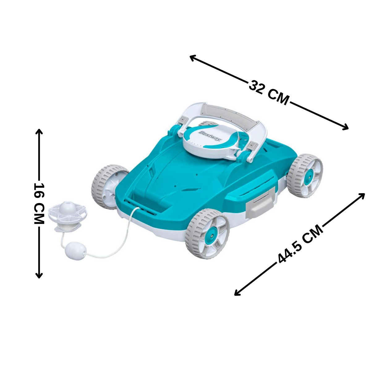 BESTWAY - Aspiradora de piscina robot Aquatronix G200 Bestway