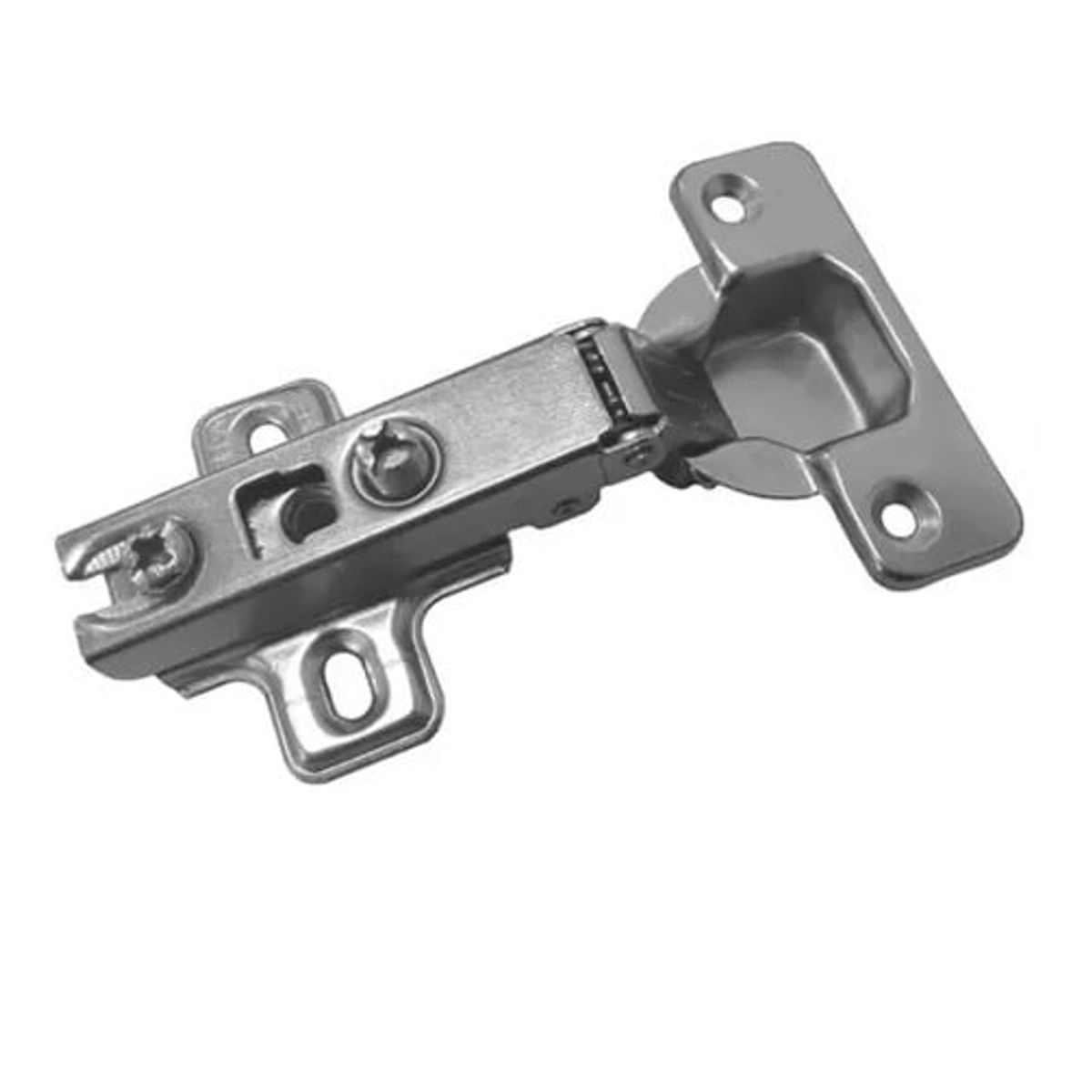 GENERICO - Bisagra 35 Mm Económica Sin Tornillos Recta  Pack 10 unidades