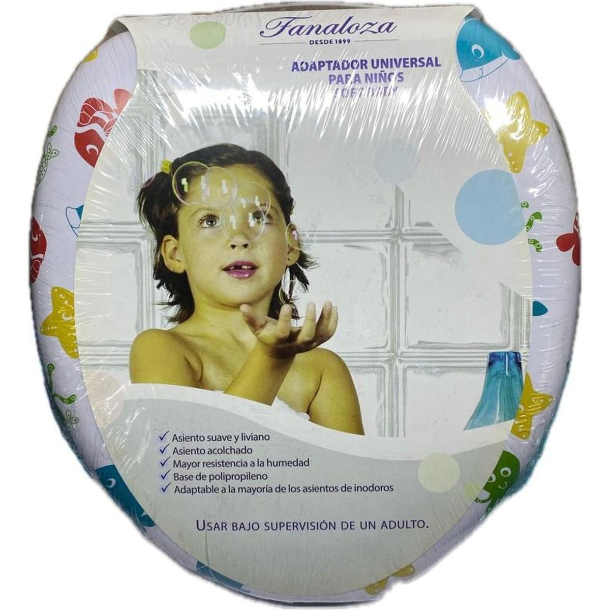 FANALOZA - Asiento Adaptador Para Baños Wc Niños Fanaloza