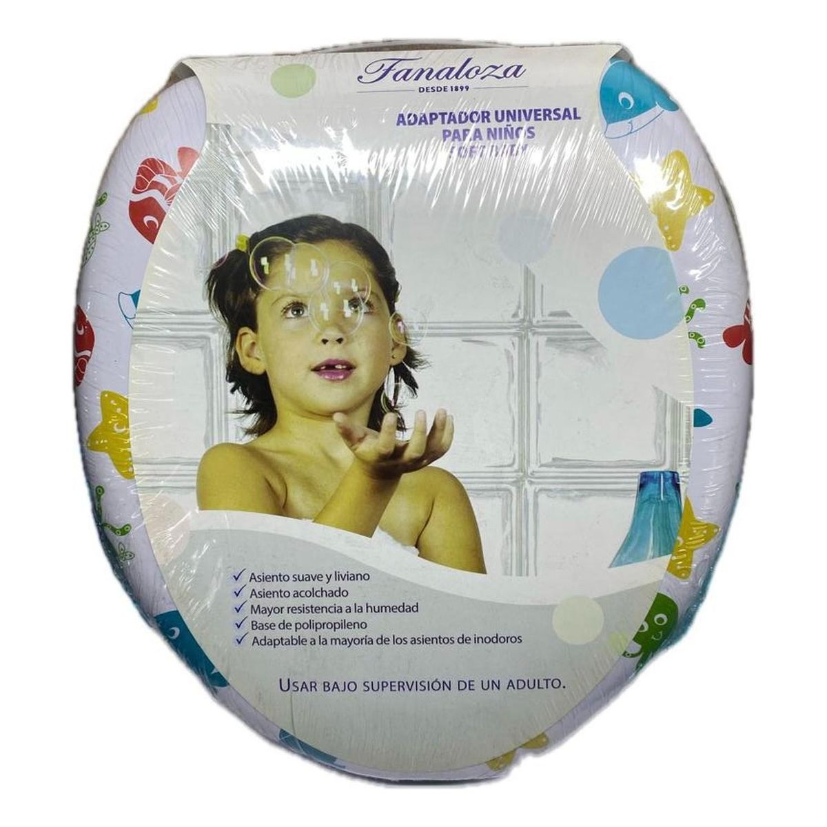 FANALOZA - Asiento Adaptador Para Baños Wc Niños Fanaloza
