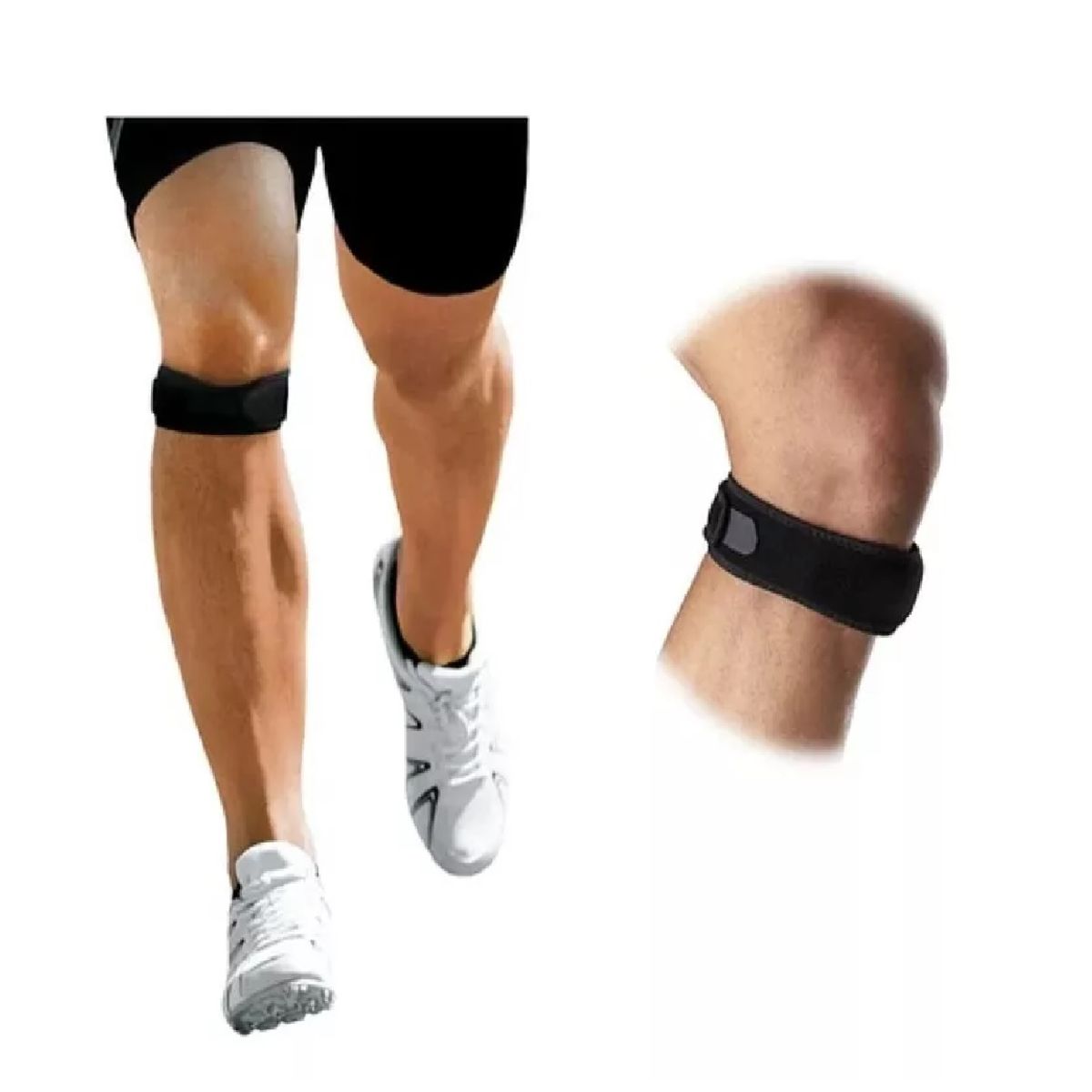 GENERICO - Menisqueras Rodillera Ajustable Soporte Deportiva Pack X2