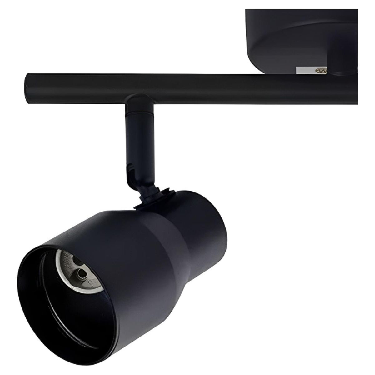 IMPORTCLICK - Lámpara Techo Doble Dirigible Porta Gu10 220V - 240V Negro IMPORTCLICK