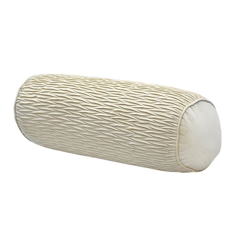 GENERICO - Cojín cRelleno Cilíndrico Beige