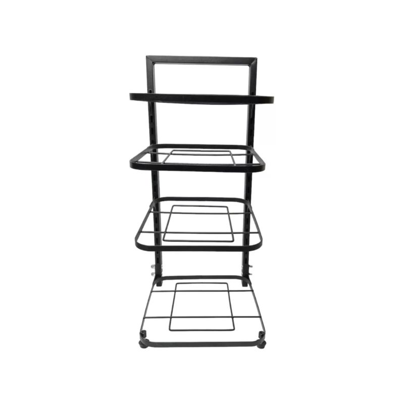 IMPORTCLICK - Estante Organizador Modular Ollas Sartenes Cocina Multiuso Negro