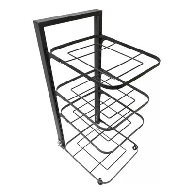 Imagen 2 del producto Estante Organizador Modular Ollas Sartenes Cocina Multiuso Negro